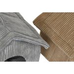 Cama Tipo Casa para Mascotas Pequeñas o Cachorros – Gris o Camel - Imagen 2