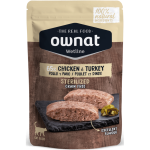 Ownat Wetline Sterilized Chicken & Turkey (85 g) Comida húmeda natural para gatos esterilizados – Pollo y pavo