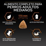 Purina PRO PLAN Medium Adult Pollo – Perros Adultos Medianos 3Kg - Imagen 2