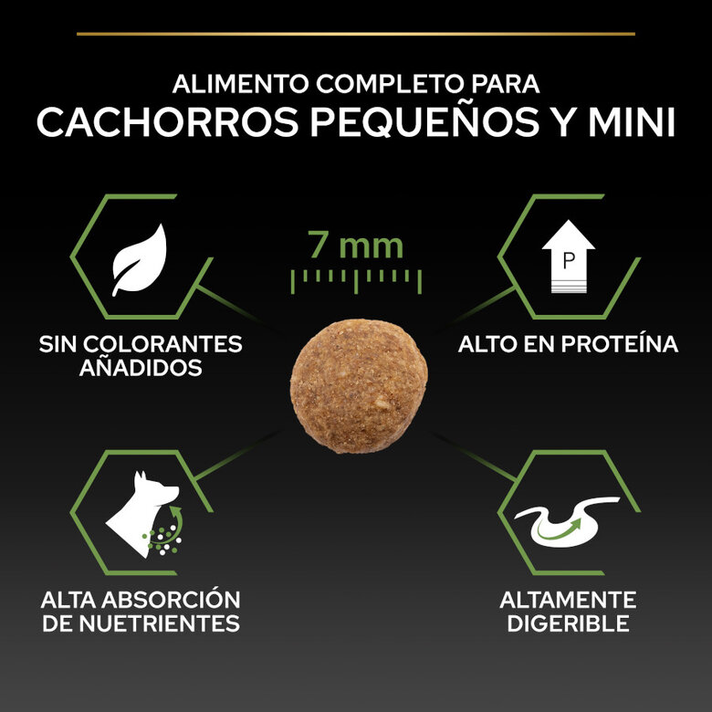 Purina PRO PLAN Puppy Small & Mini con Pollo y Calostro | Cachorro Pequeño 3Kg - Imagen 2