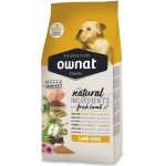 Ownat Classic Lamb & Rice Pienso natural con cordero y arroz para perros adultos con sensibilidad digestiva 4Kg