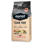 Ownat Just Grain Free Adult Pienso natural sin cereales para perros adultos Salmón 14Kg